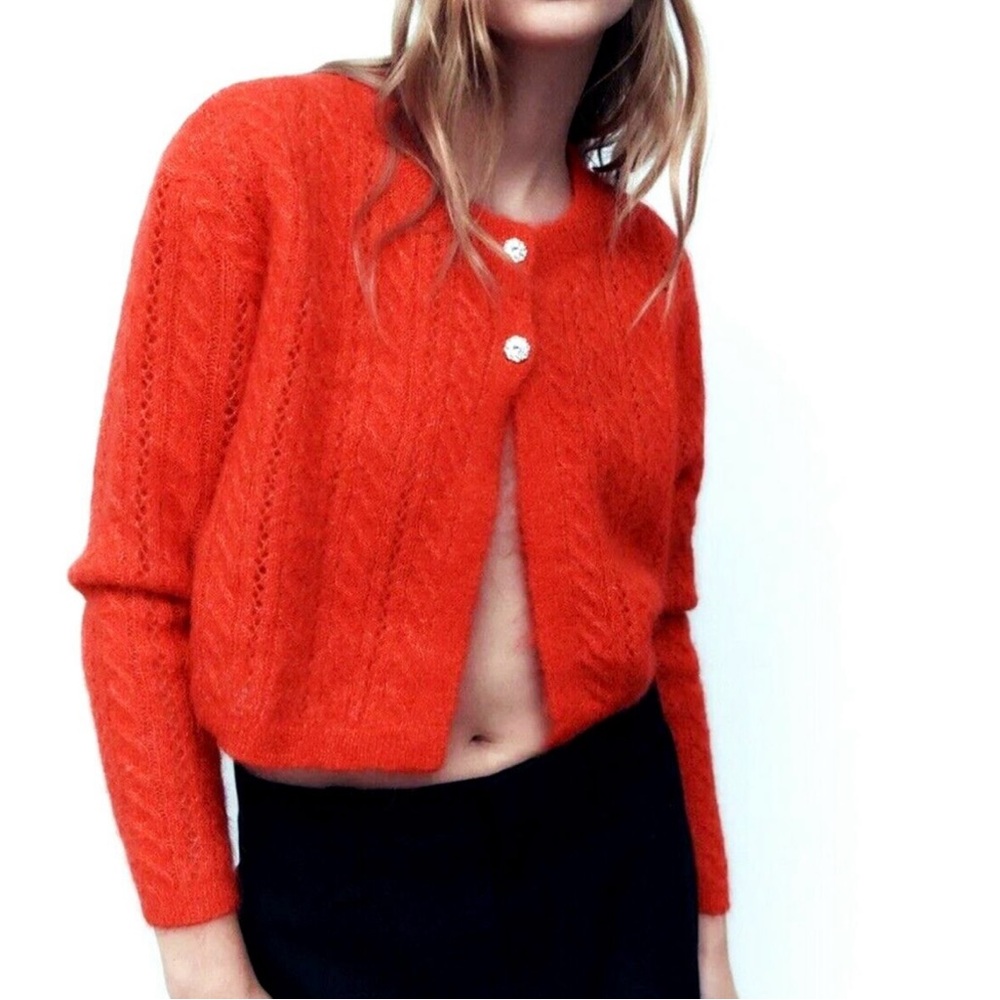 ZARA wool cardigan